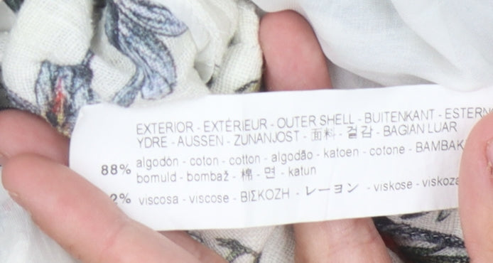 Zara Basic Women's Multicoloured Floral Camisole Tank Top XS