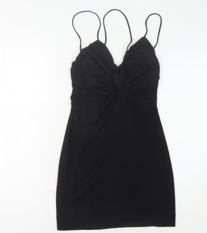 Zara Women's XS Black Bodycon Dress for Party