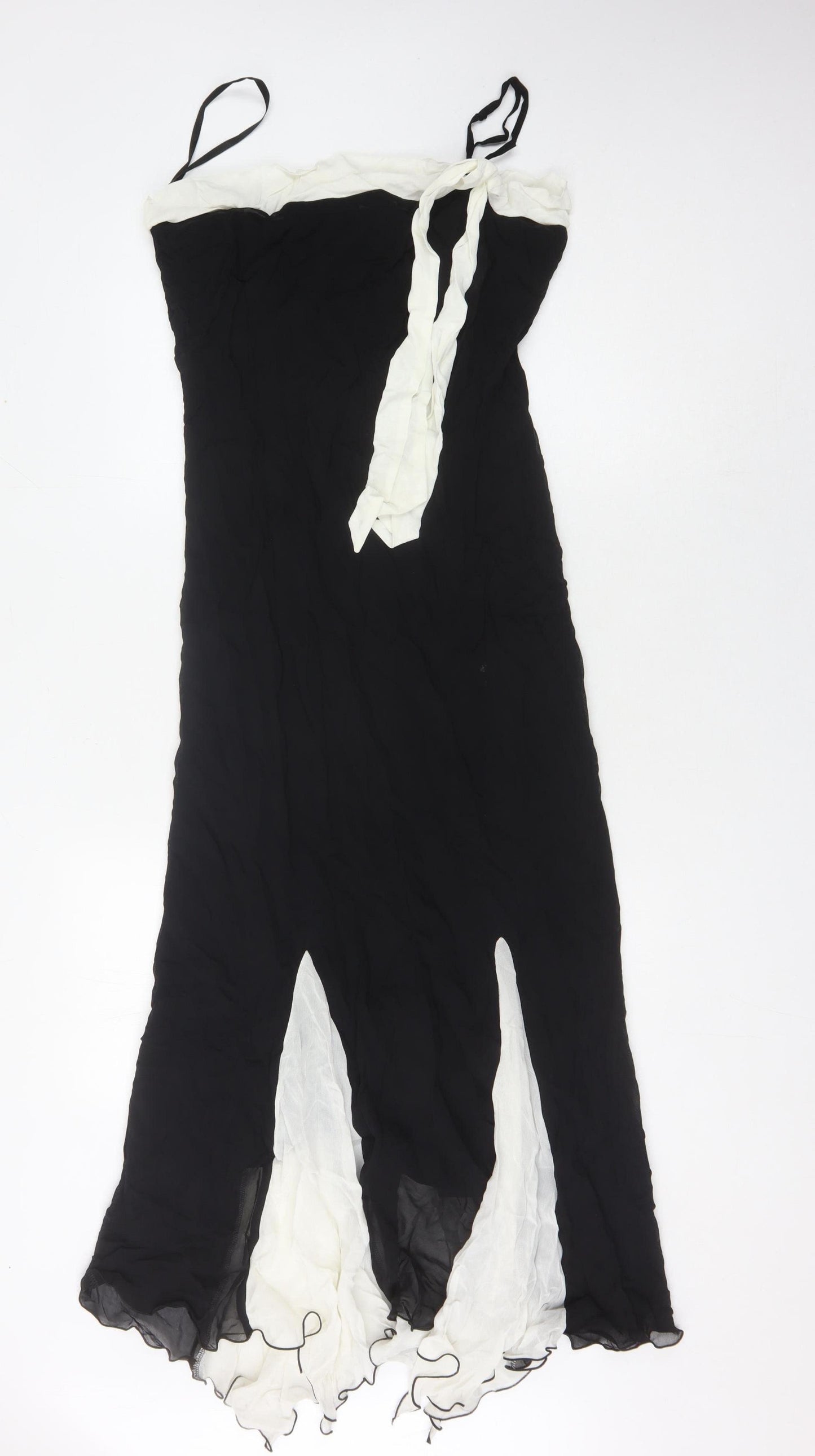 Wallis Women's Black Sleeveless Dress Size 14