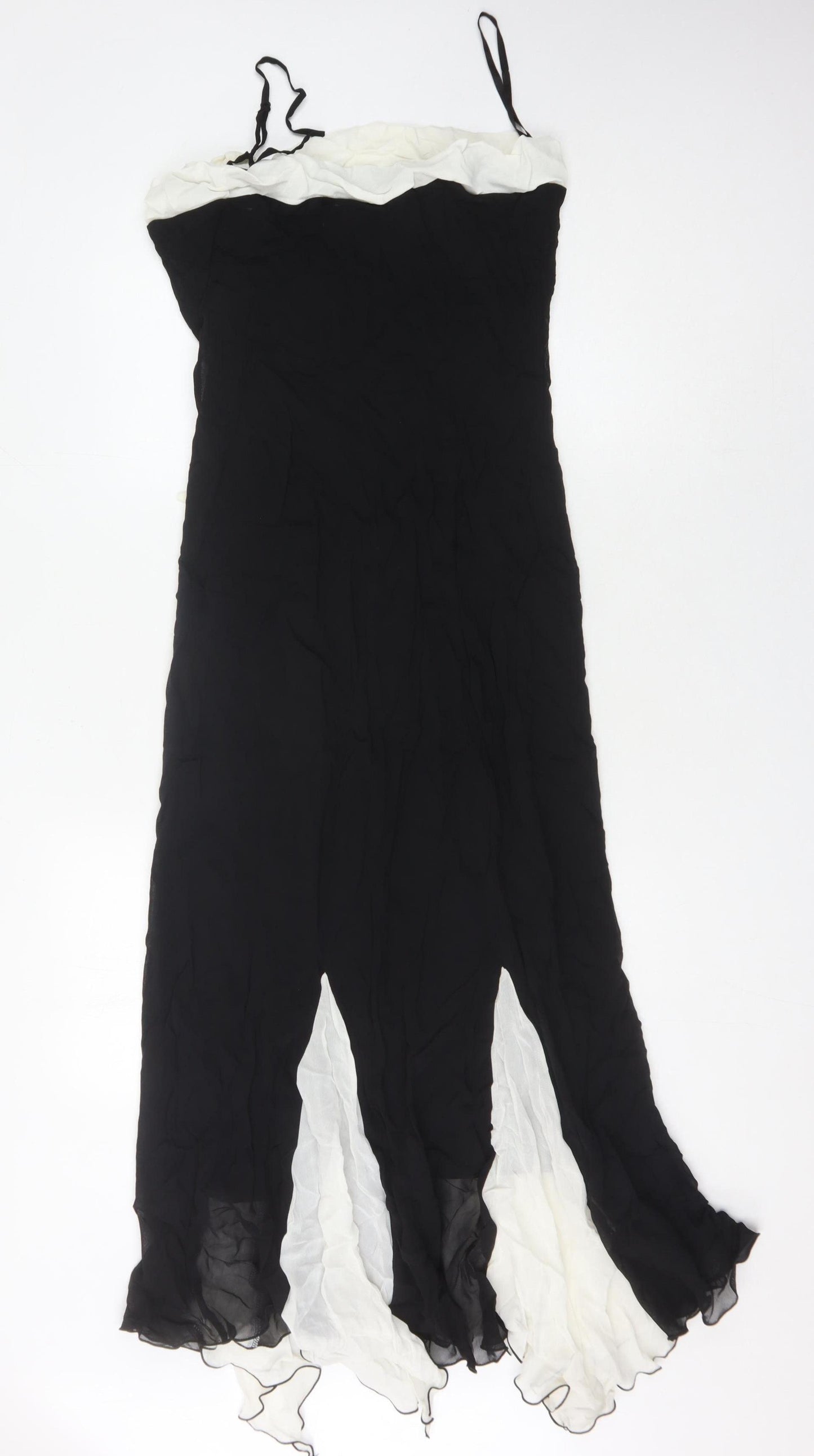 Wallis Women's Black Sleeveless Dress Size 14