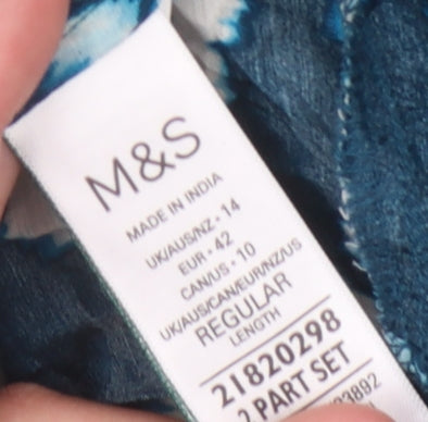 Marks and Spencer Women's Geometric Dress Size 14