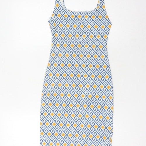 Zara Women's Multicoloured S Bodycon Dress