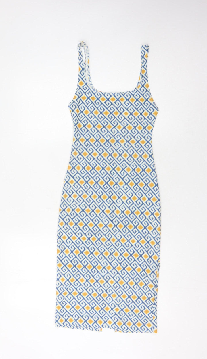 Zara Women's Multicoloured S Bodycon Dress