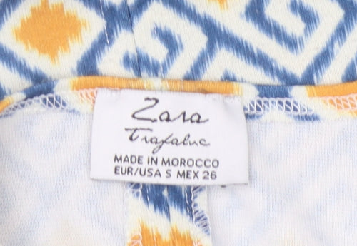 Zara Women's Multicoloured S Bodycon Dress