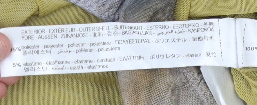 Zara Women's Tie Dye Asymmetric Bodysuit XS