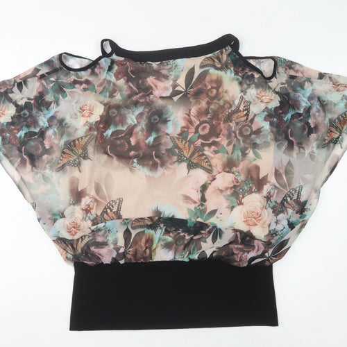 Star by Julien Macdonald Women's Floral Kimono Blouse Size 14