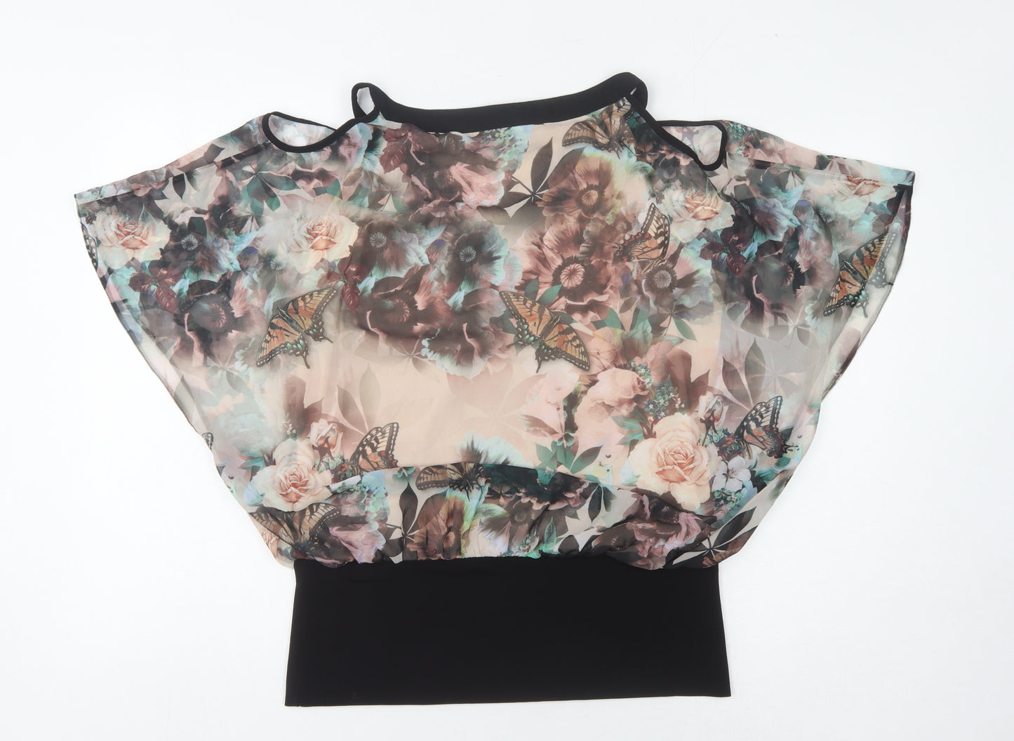 Star by Julien Macdonald Women's Floral Kimono Blouse Size 14