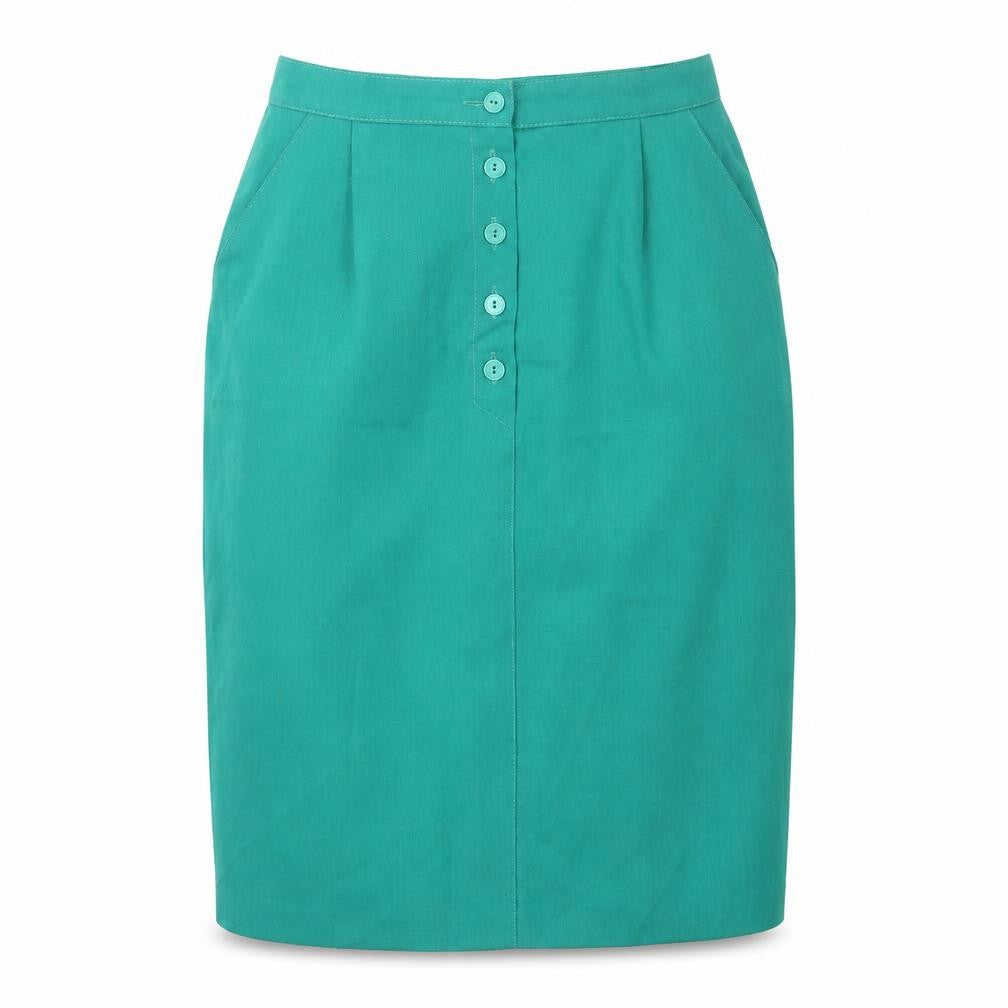 Marks and Spencer Green Pencil Skirt Women Size 14
