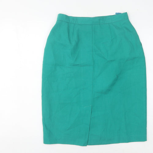 Marks and Spencer Green Pencil Skirt Women Size 14
