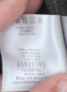 Marks and Spencer Green Women's Skirt Size 8