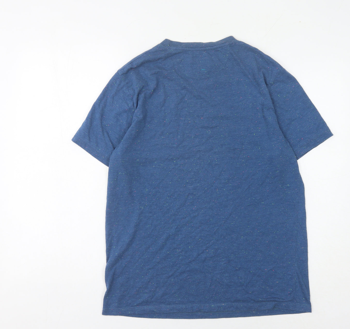 Hymn Unisex Adults Blue Basic Cotton T-Shirt M