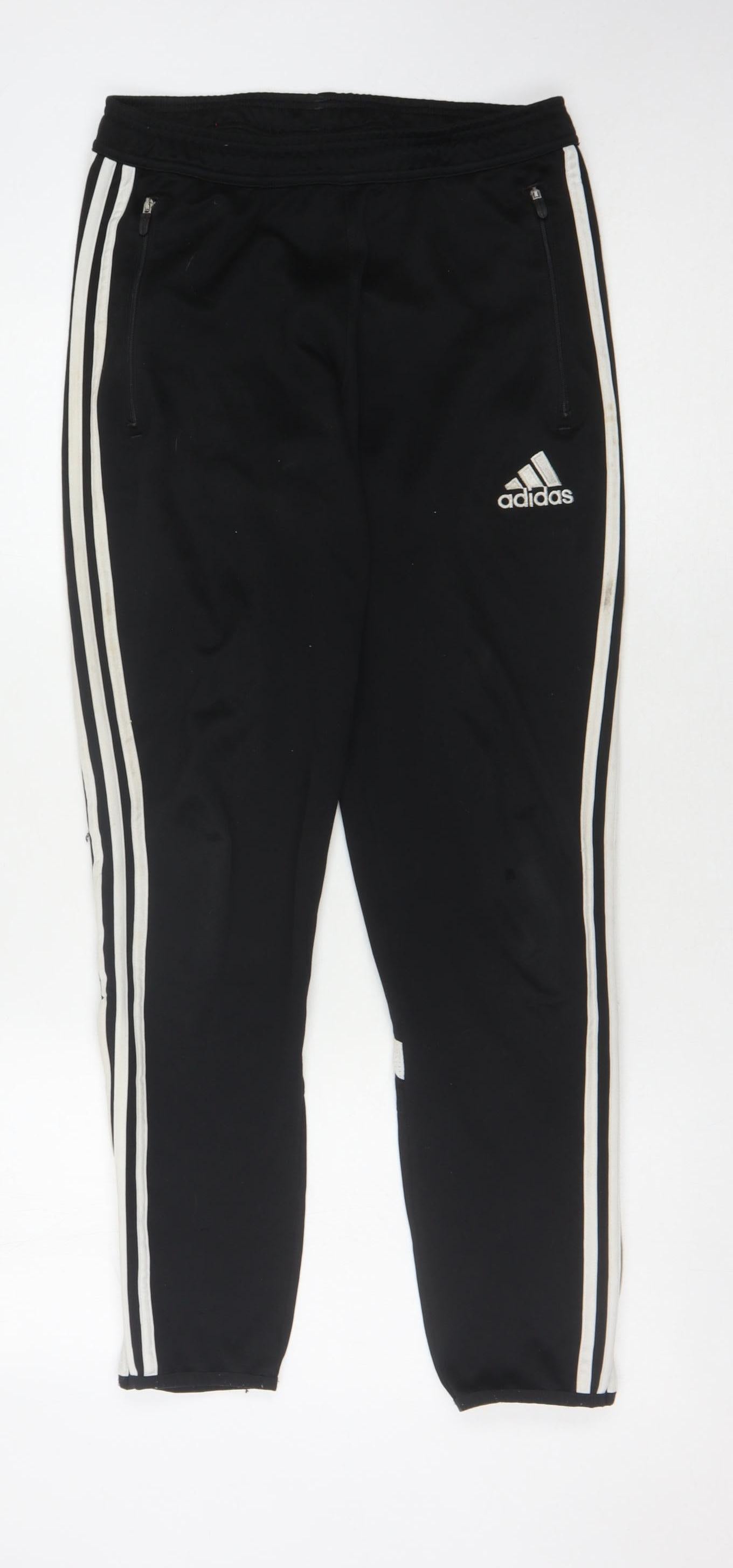 Adidas Men's Black Jogger Trousers Size S