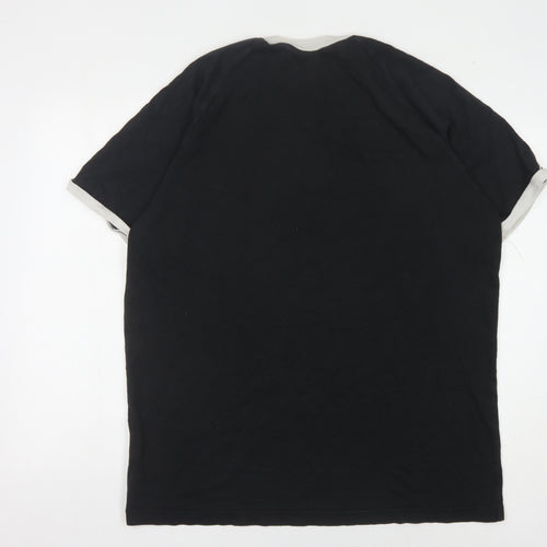Adidas Men's Black XL Short Sleeve T-Shirt