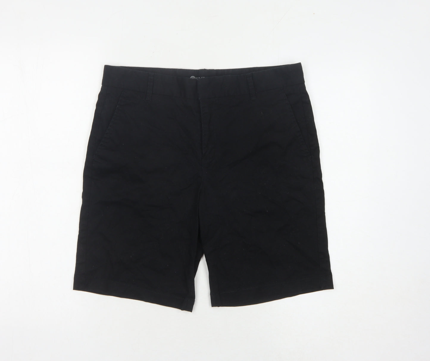 Stylus Women's Black Chino Shorts, Size 4 - Casual Comfort