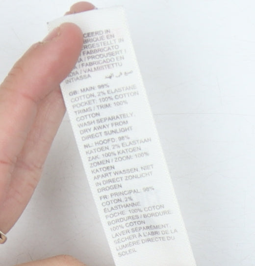 Fat Face Women's Blue Chino Trousers Size 8