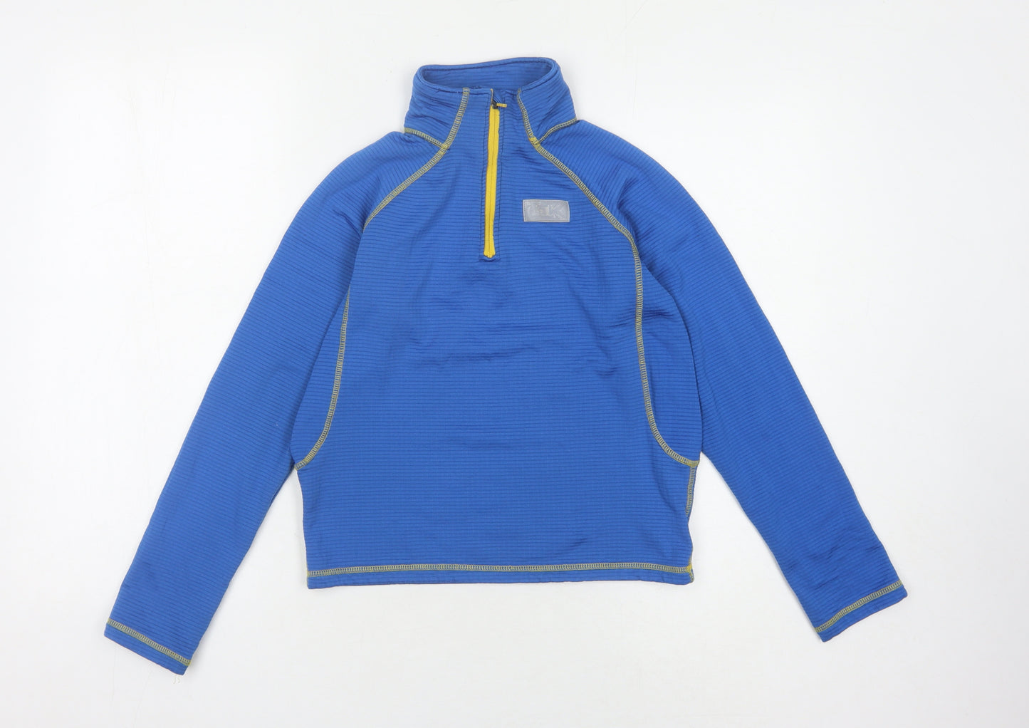 Hi Gear Boys Blue 1/4 Zip Sweatshirt 11-12 Years