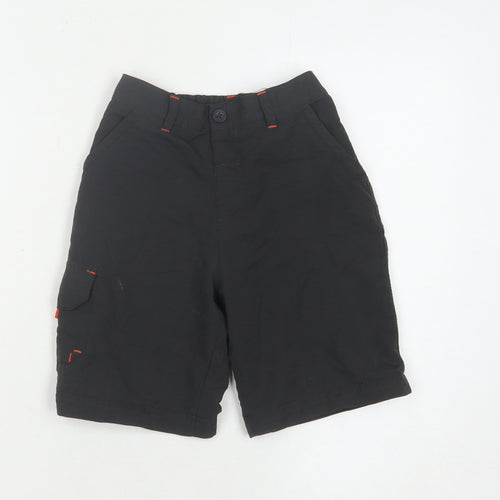 Regatta Boys Black Active Shorts 5-6 Years with Pockets