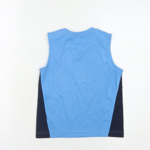 Jordan Boys Blue Basketball Tank Sleeveless Activewear Top