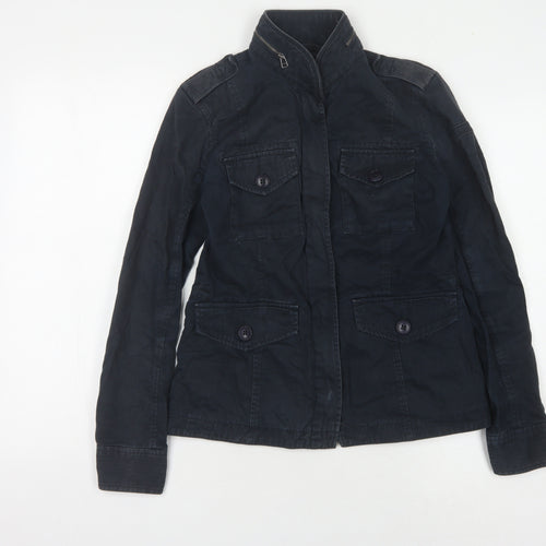Abercrombie & Fitch Women’s Black Military Jacket XS