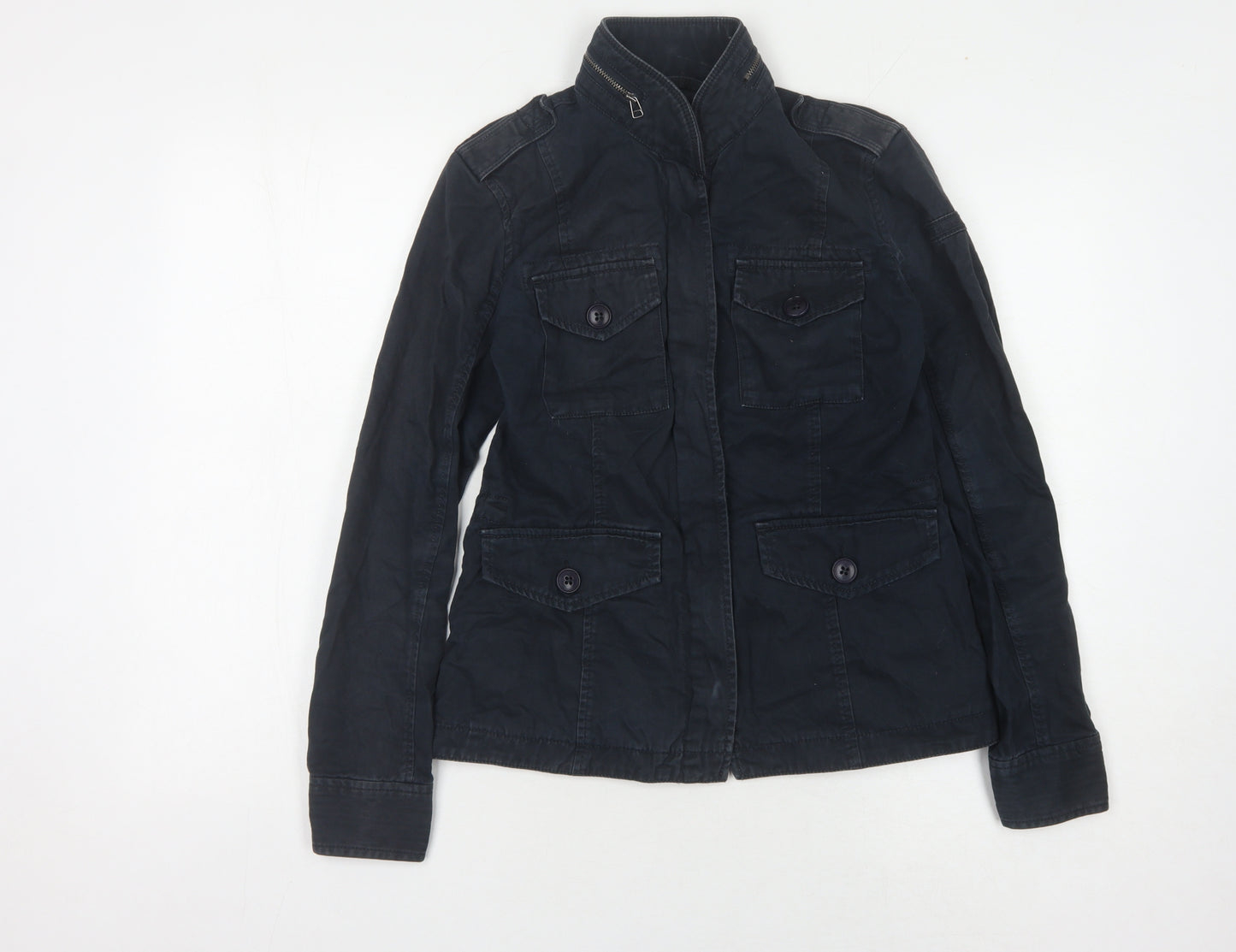 Abercrombie & Fitch Women’s Black Military Jacket XS