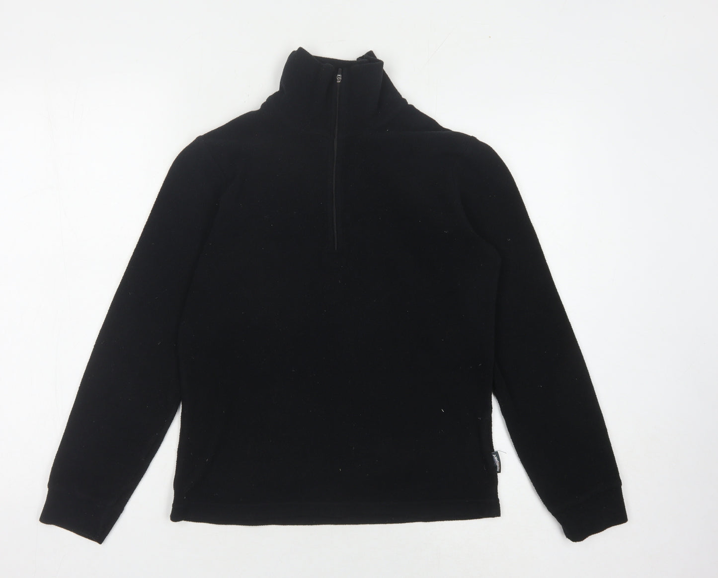 Nevisport Men's Black S Fleece Pullover Hoodie