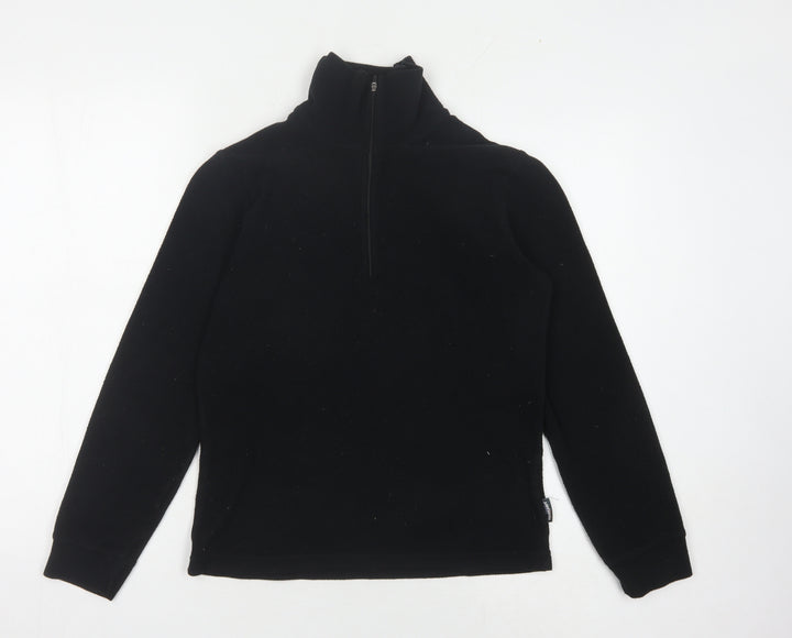 Nevisport Men's Black S Fleece Pullover Hoodie