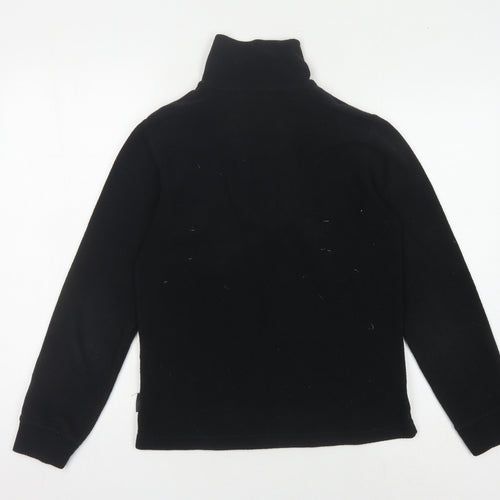 Nevisport Men's Black S Fleece Pullover Hoodie