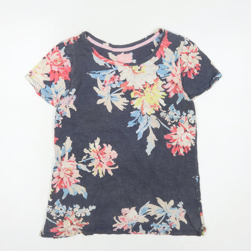 Joules Women’s Multicoloured Floral T-Shirt Size 8