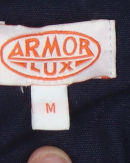 Armor Lux Women's Blue Anorak Jacket M