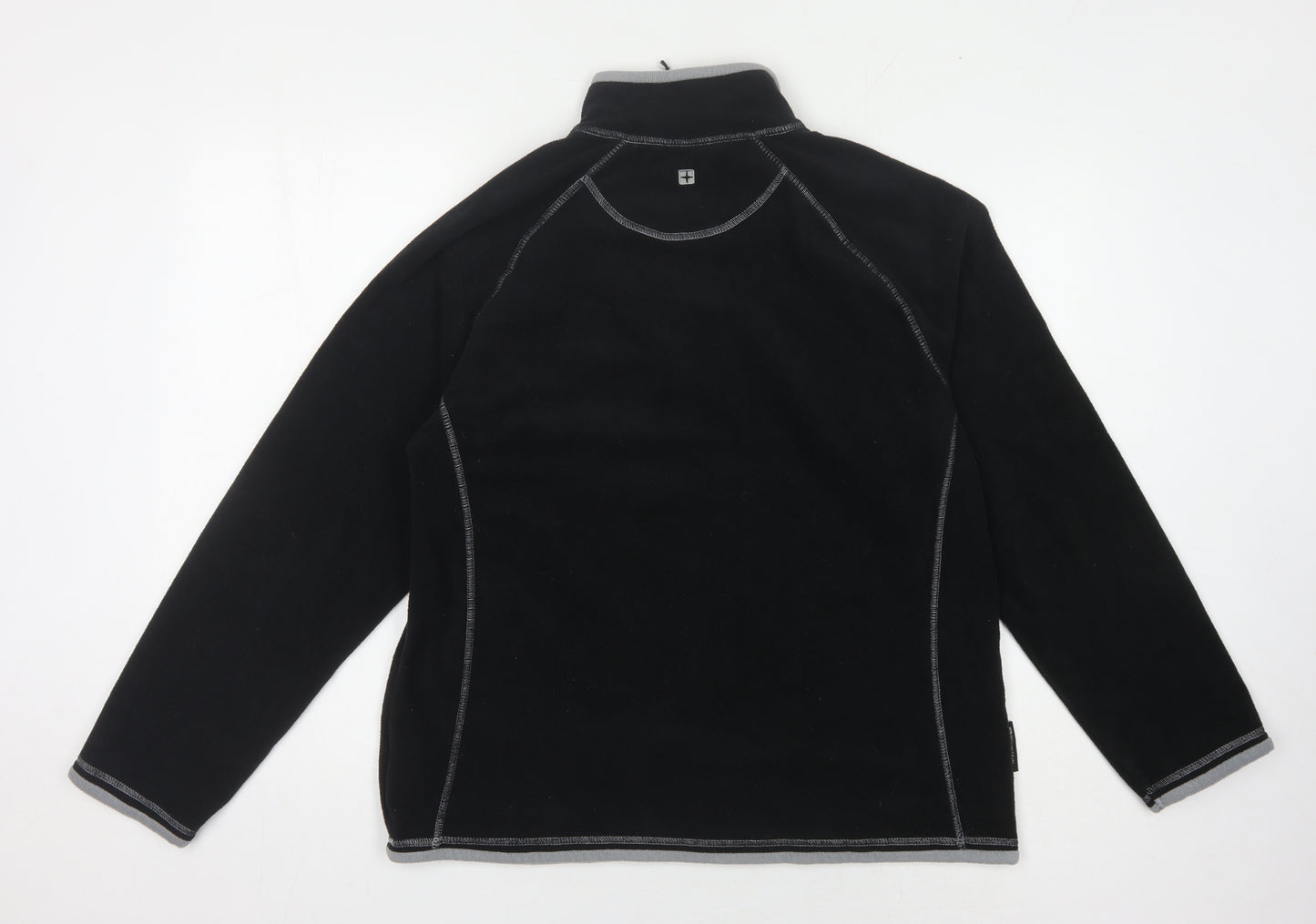 Mountain Warehouse Women's Black Fleece Sweatshirt Size 16