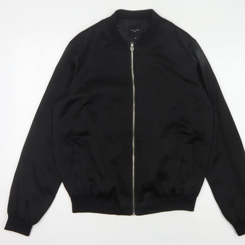 New Look Women's Black Bomber Jacket, Size 14, Tall
