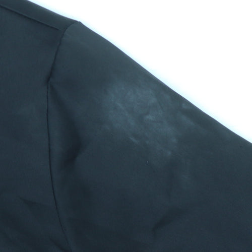 New Look Women's Black Bomber Jacket, Size 14, Tall