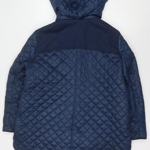 Ambria Women's Blue Hooded Puffer Jacket Size 20