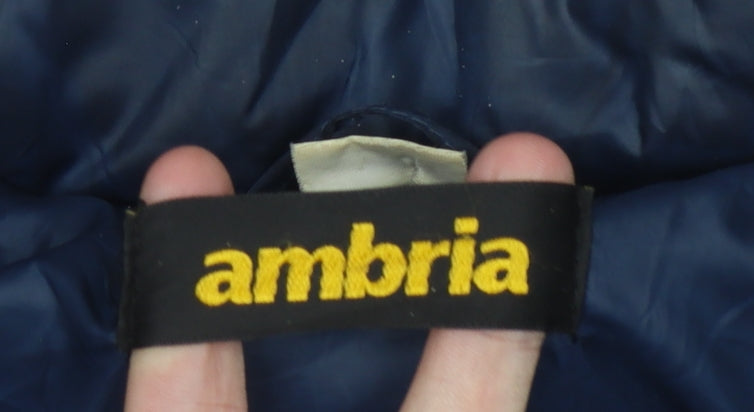 Ambria Women's Blue Hooded Puffer Jacket Size 20