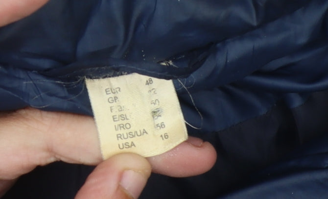 Ambria Women's Blue Hooded Puffer Jacket Size 20