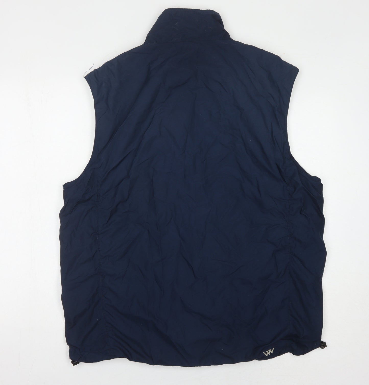 Woof Wear Men's Blue XL Casual Vest with Pockets