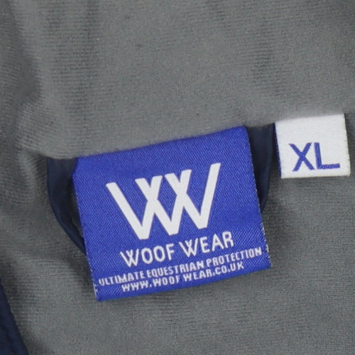 Woof Wear Men's Blue XL Casual Vest with Pockets