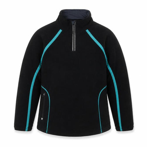 PBSport Girls Black Fleece Sweatshirt - 4 Years