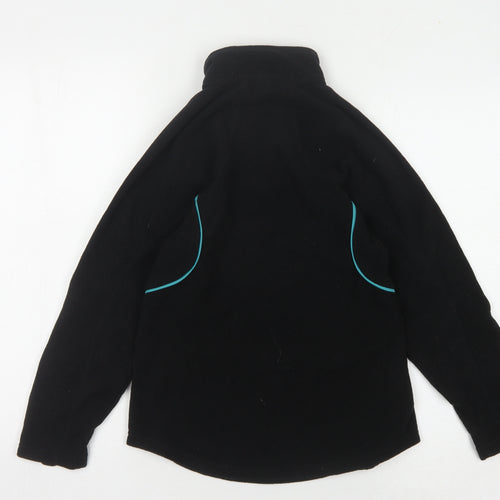 PBSport Girls Black Fleece Sweatshirt - 4 Years