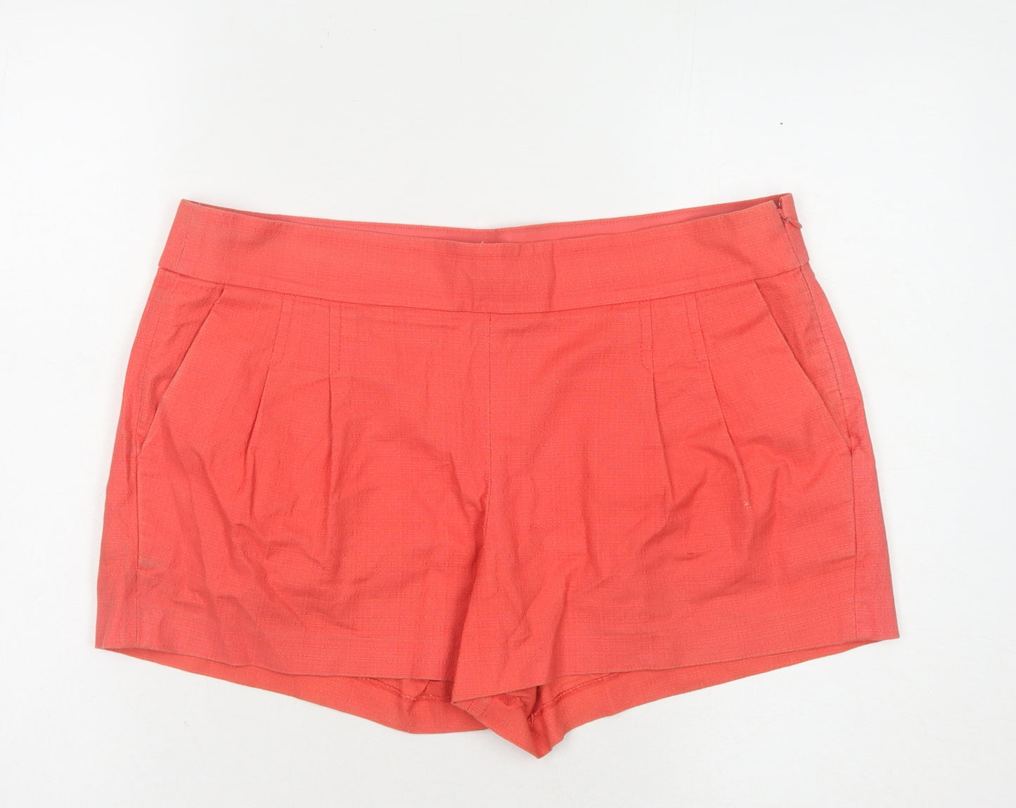 J.Crew Women's Pink Pleated Shorts Size 10
