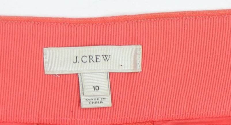 J.Crew Women's Pink Pleated Shorts Size 10