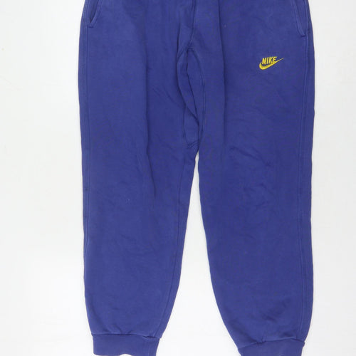 Nike Men's Blue Jogger Trousers, Size S, Casual Wear