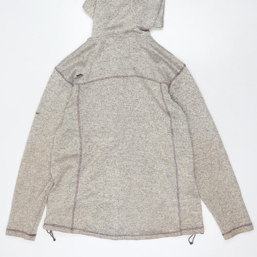 Trespass Women's Beige 3XL Mid-Length Hooded Jacket