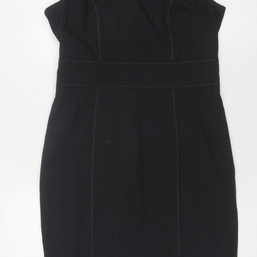 Marks and Spencer Women's Black Sheath Dress Size 12