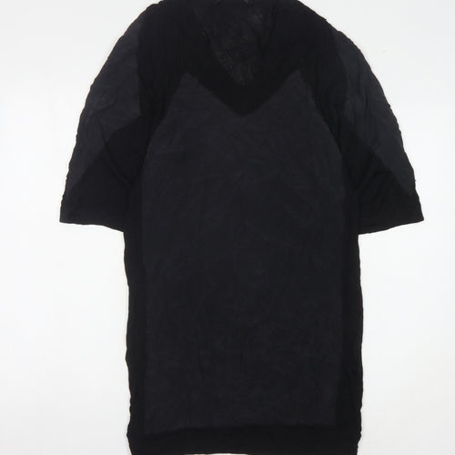 French Connection Women's Black V-Neck Dress Size 10