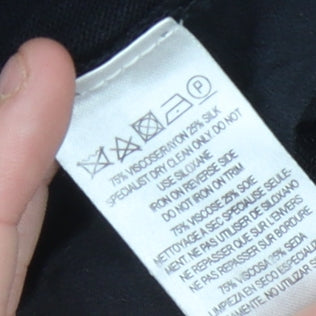 French Connection Women's Black V-Neck Dress Size 10