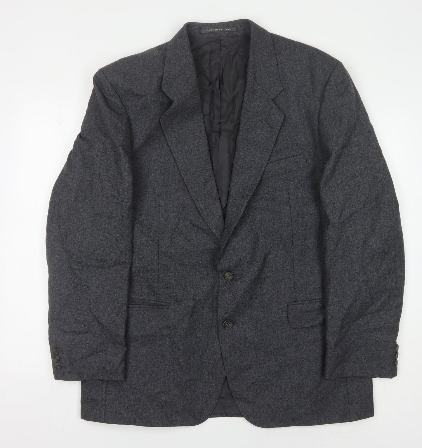 The Label Grey Men's Regular Fit Blazer 44R