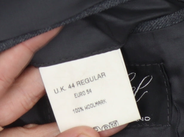 The Label Grey Men's Regular Fit Blazer 44R