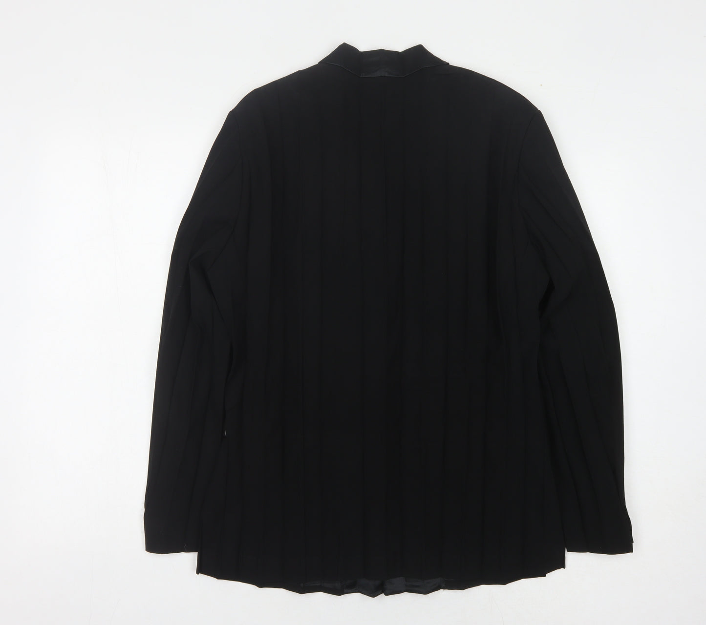 Issey Miyake Women's Black Blazer, Size L, Classic