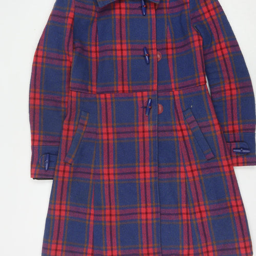 Joe Browns Women’s Multicoloured Plaid Coat, Size 10